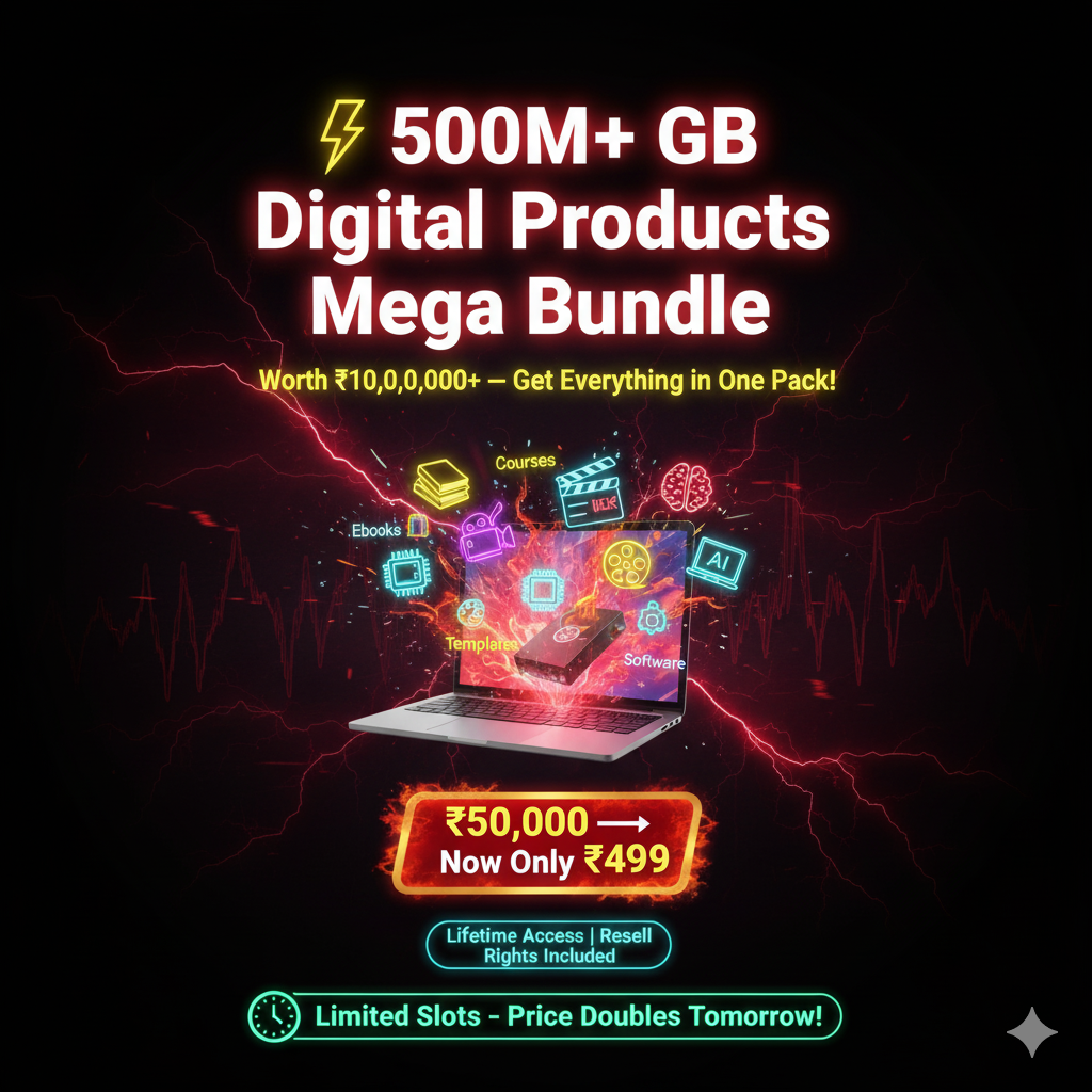 πΎ Mega Digital Bundle Pack β 500M+ Files | Lifetime Access + Resell Rights - Image 2