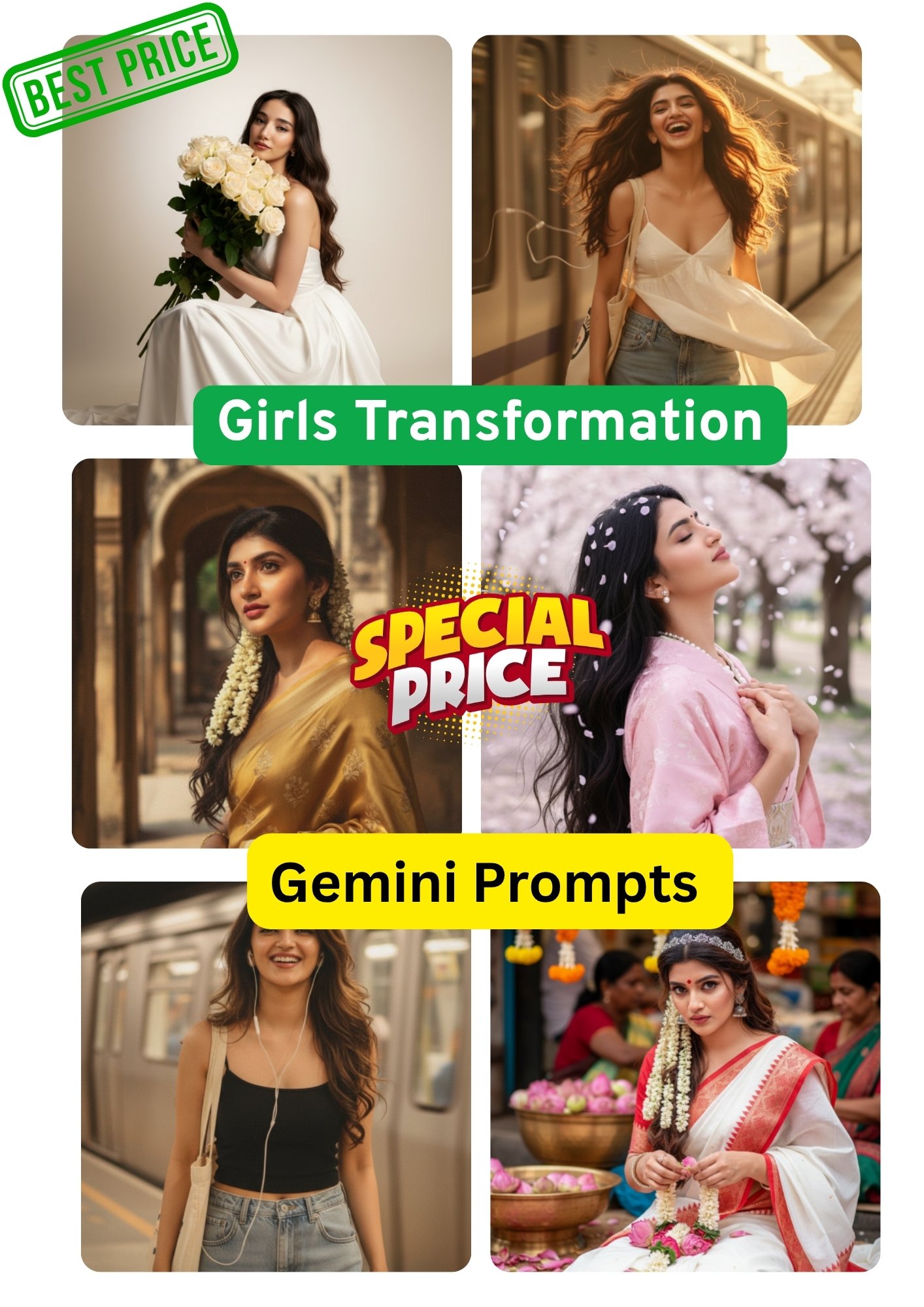 1000+ Ultimate Boys and girls Portrait Prompt Playbook: Cinematic, Street, Luxury, Gym, Travel, Festival - Image 2